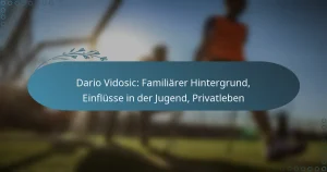 Dario Vidosic: Familiärer Hintergrund, Einflüsse in der Jugend, Privatleben