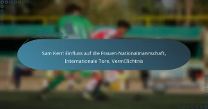 Sam Kerr: Einfluss auf die Frauen-Nationalmannschaft, Internationale Tore, Vermächtnis